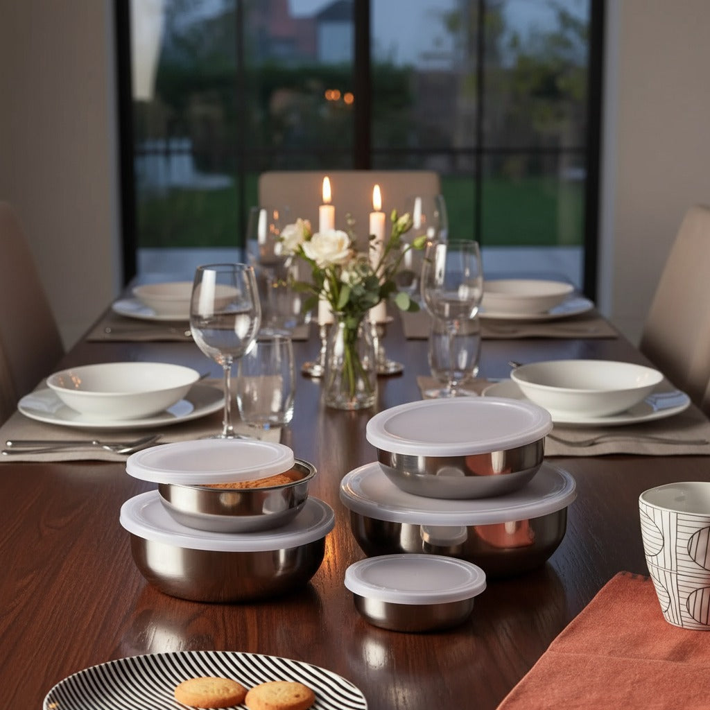 Storage Container Set with Lids