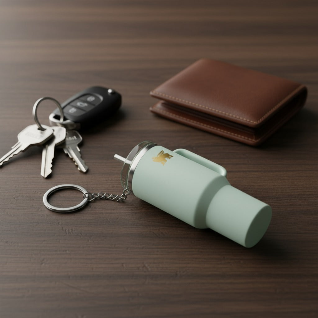 Mini Tumbler Keychain – Cute & Eye-Catching