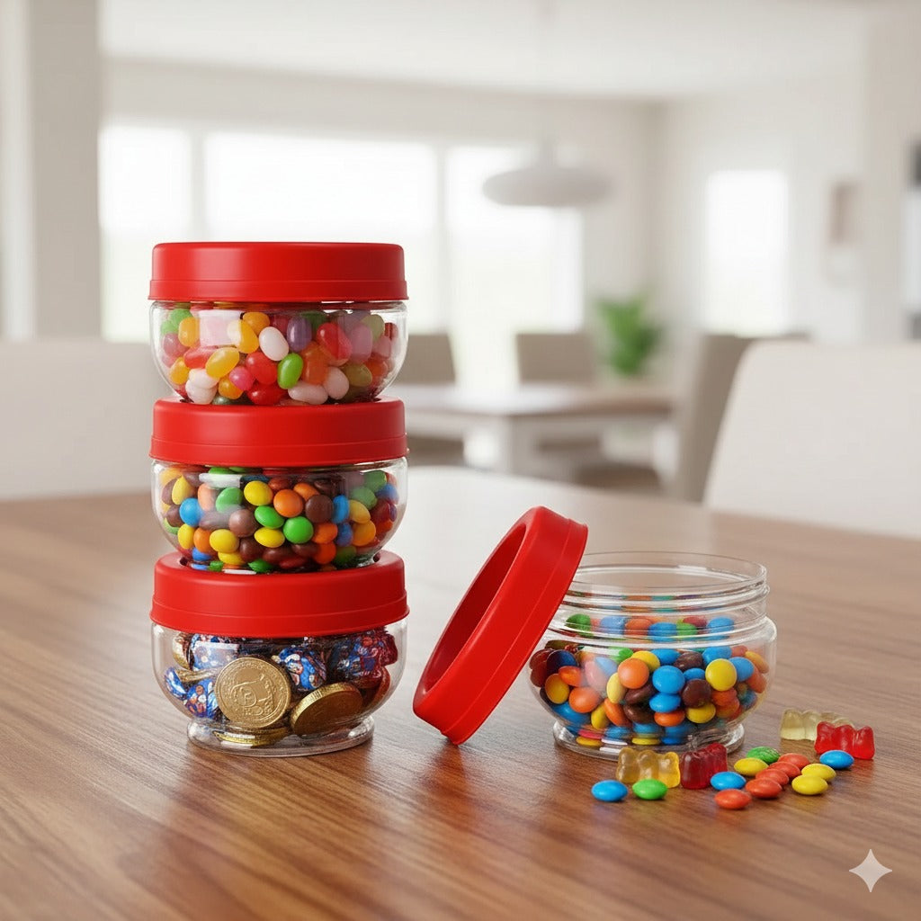 Stackable Food Jars – Easy to Clean