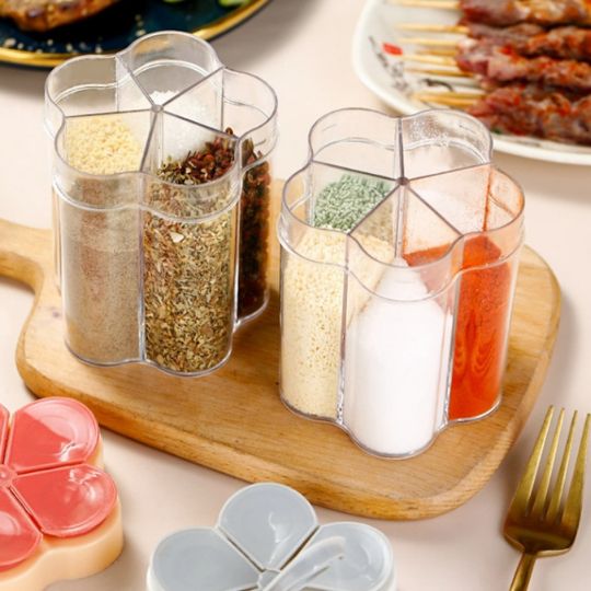 Multi-Compartment Spice Rack