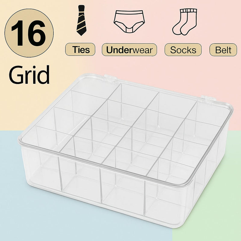 Multi Grid Organizer Box
