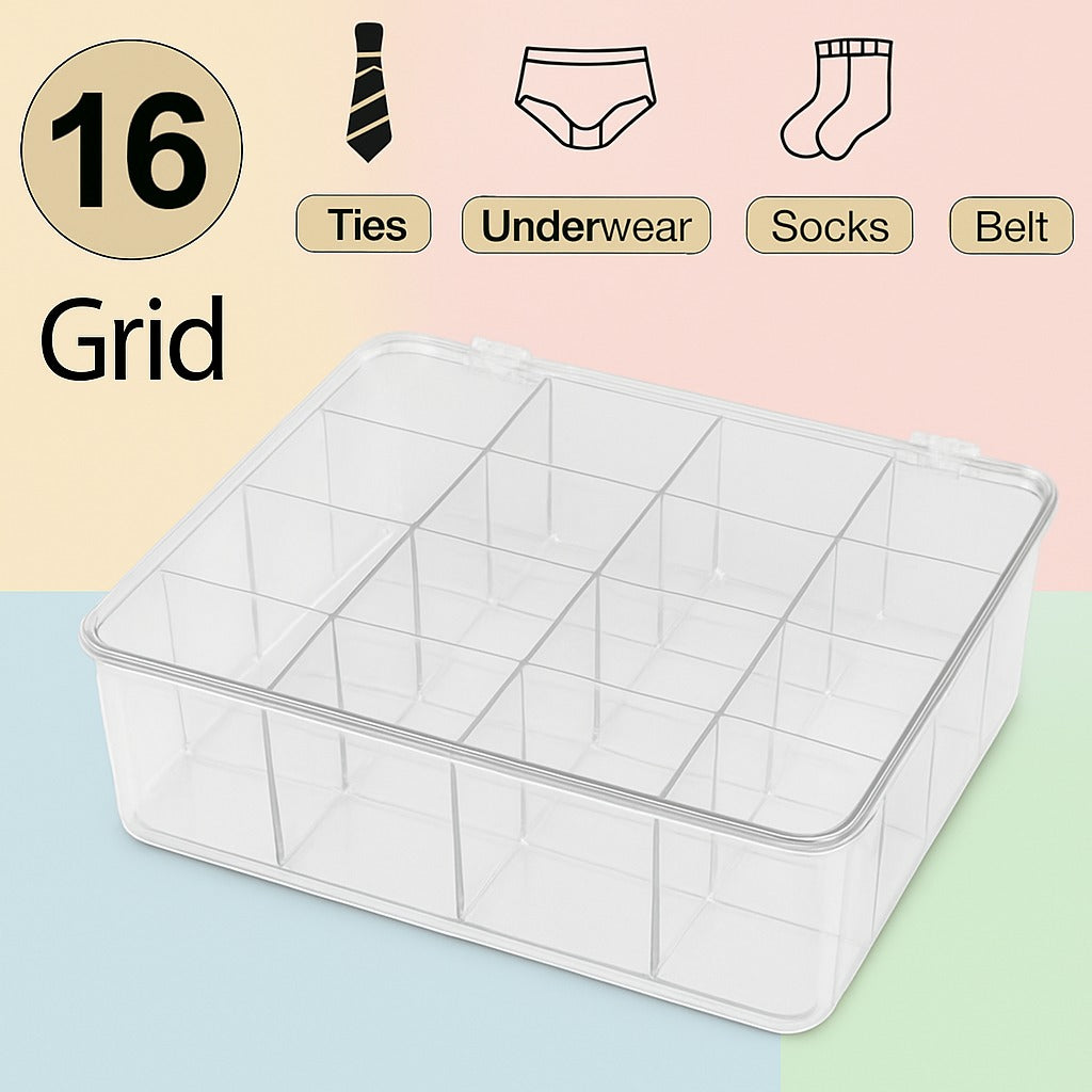 Multi Grid Organizer Box