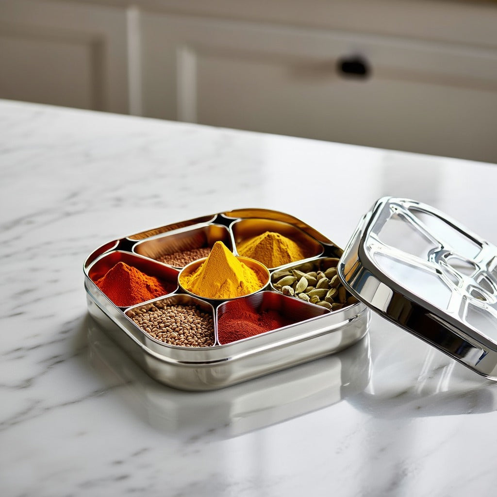 Stainless Steel Spice Box
