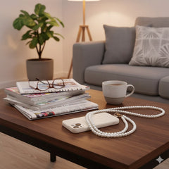 Pearl Chain Phone Lanyard
