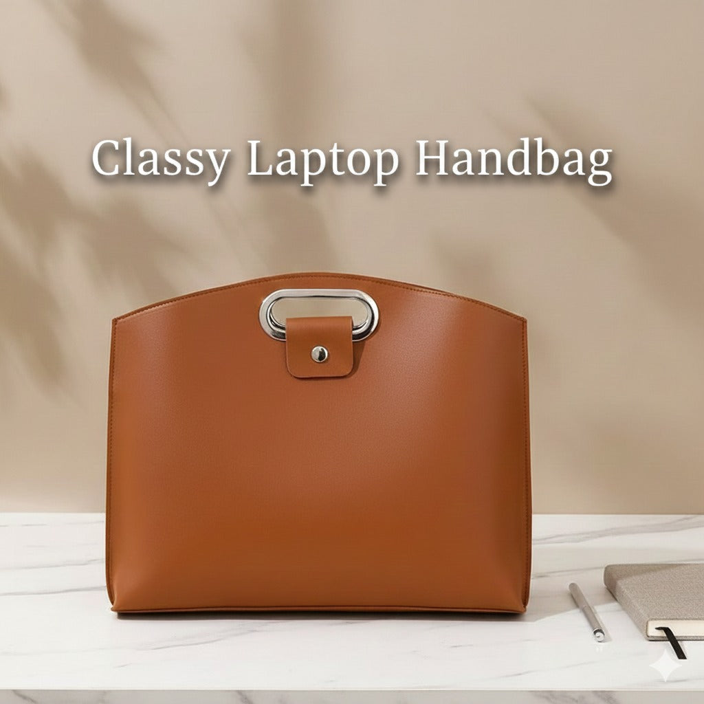 Classy Laptop Handbag – Water-Resistant Magic