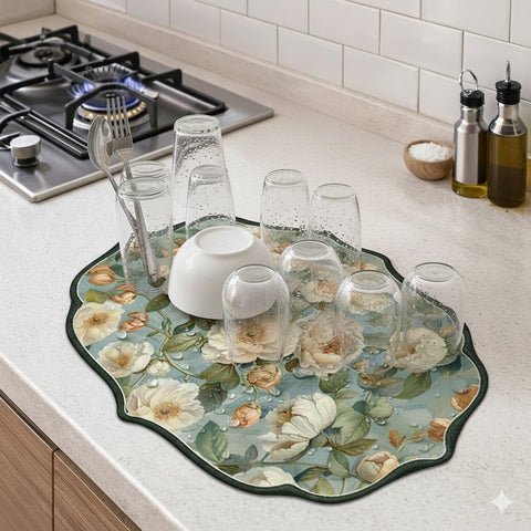 Elegant Rose Mat