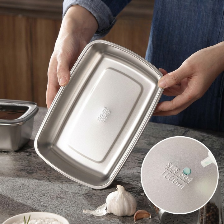 Vacuum Seal Steel Box – Easy to Clean & Wash