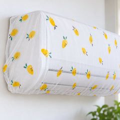 AirNest Printed AC Cover — mesh and hem detail
