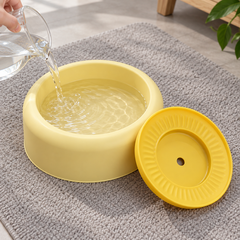 Aqua Floating Pet Bowl refill and removable plate