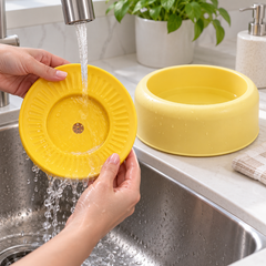 Cleaning the Aqua Floating Pet Bowl plate