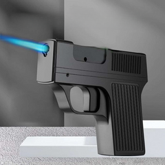 Gun Shape Cigarette Case Lighter