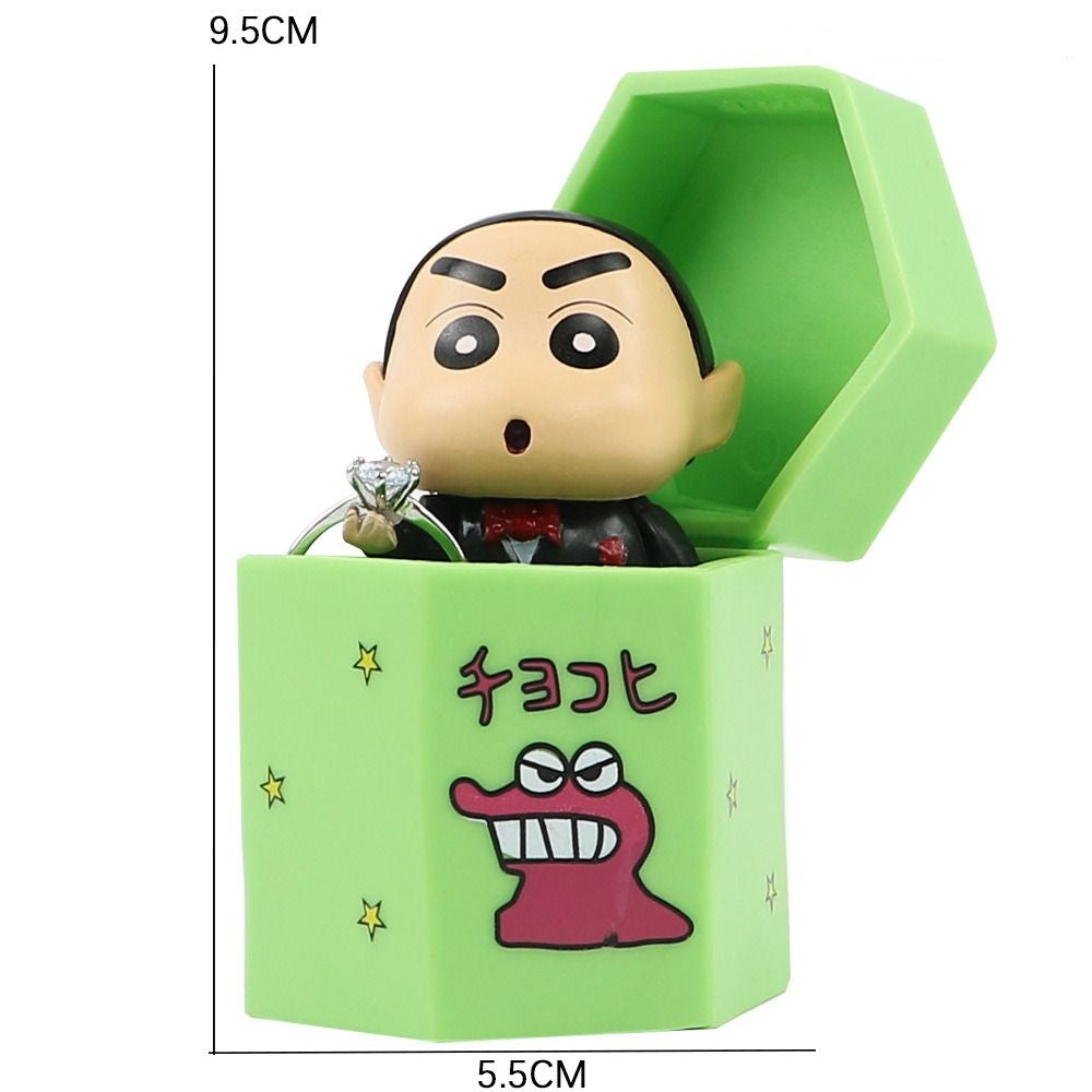 Shinchan Proposal Ring Box – For the Couple Who Loves to Laugh