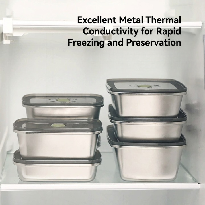 Vacuum Seal Steel Box – Fridge & Freezer Safe