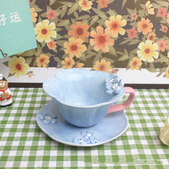 Floral Cup Set