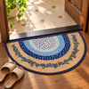 Blueberry Semicircle Floor Mat