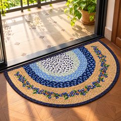 Blueberry Semicircle Floor Mat image 3