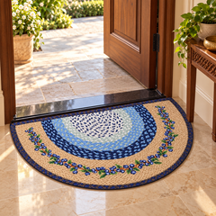 Blueberry Semicircle Floor Mat image 7