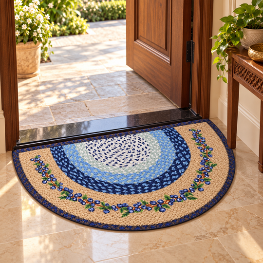 Blueberry Semicircle Floor Mat image 7