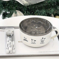 Pochacco Bowl with Spoon