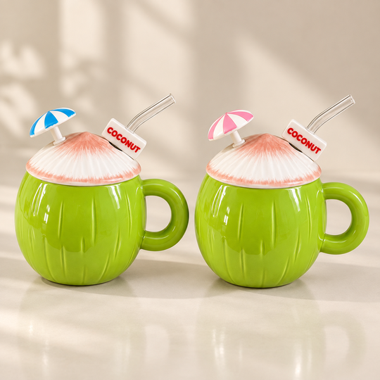 Coconut Ceramic Mug — colours
