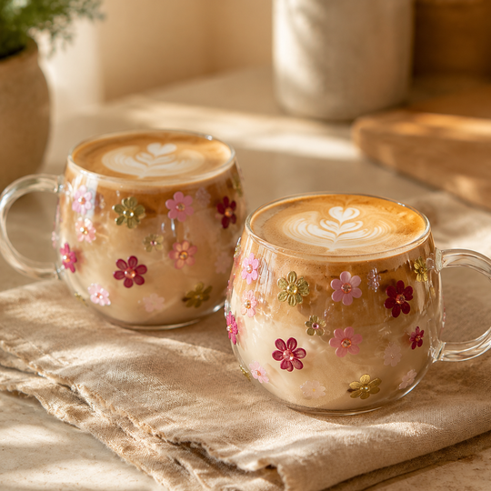 Bloom Glass Mug
