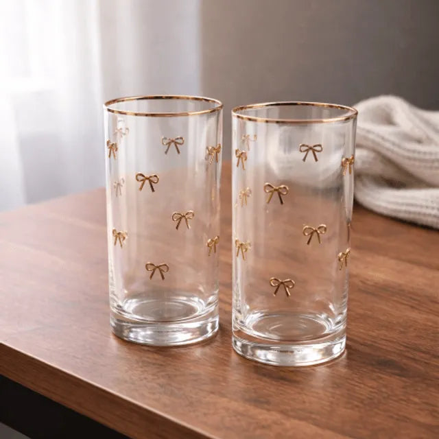 Elegant Bow Glass