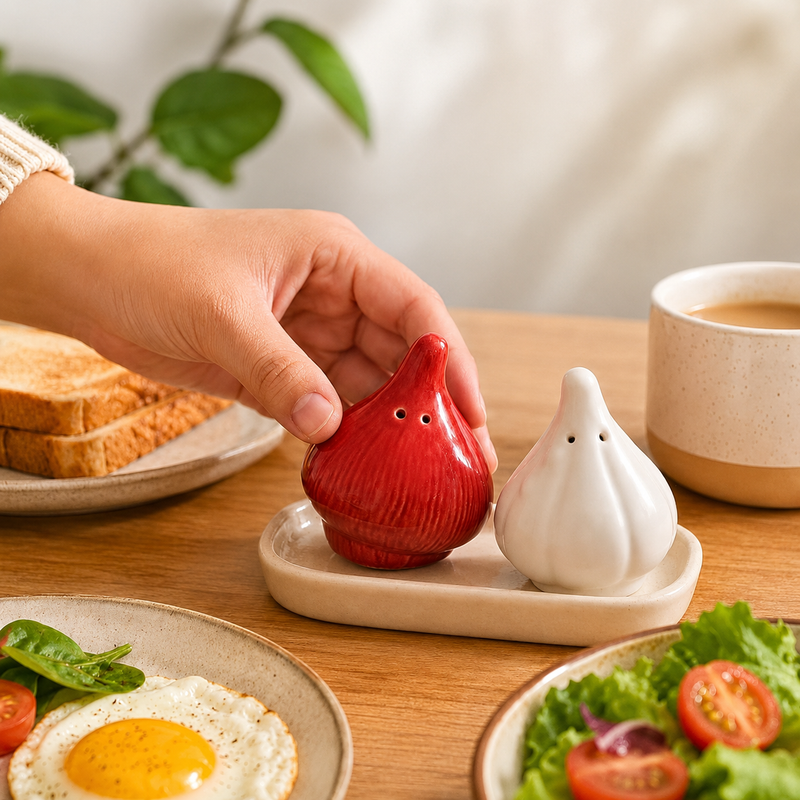 Onion & Garlic Spice Shaker Set