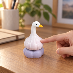 desk use view of Dancing Duck Buddy