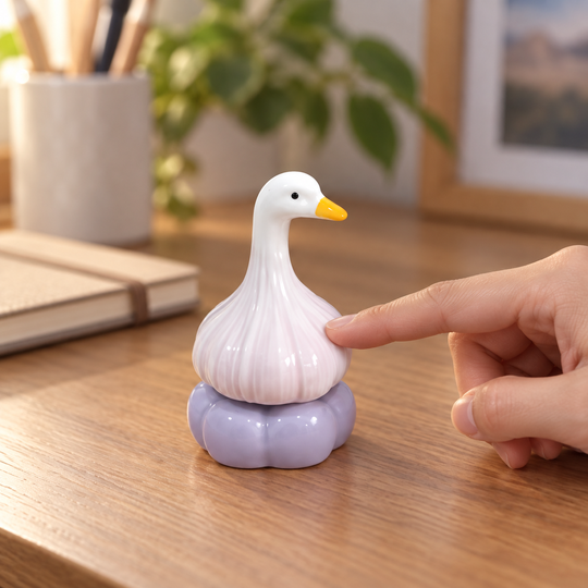 desk use view of Dancing Duck Buddy