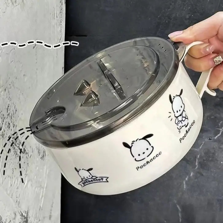 Pochacco Bowl with Spoon