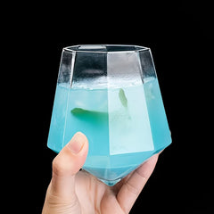 Diamond Shaped Glass