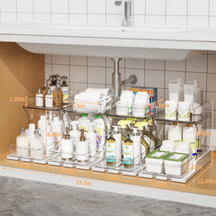 2-Tier Acrylic Storage Organizer