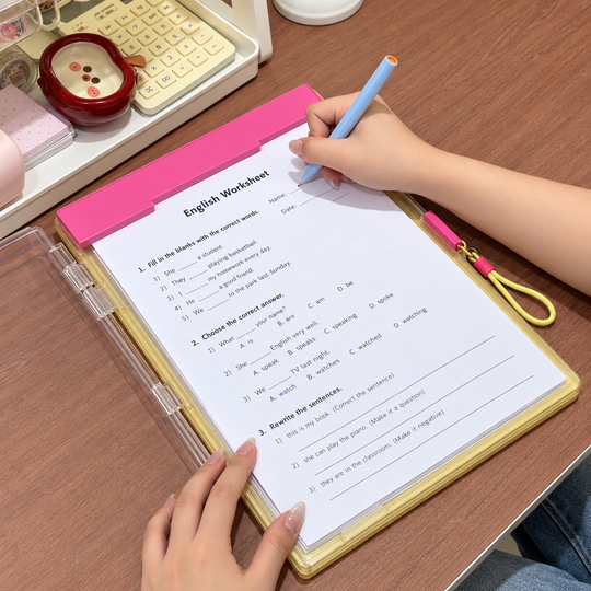 Document Organizer Clipboard used for secure writing