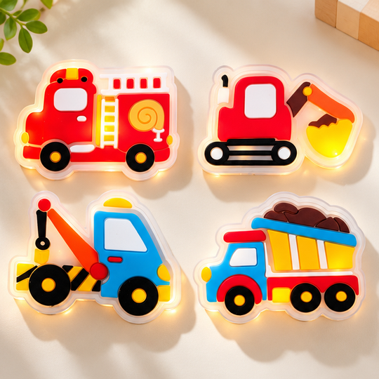 Vehicle Light-Up Shoe Charms