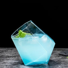 Diamond Shaped Glass