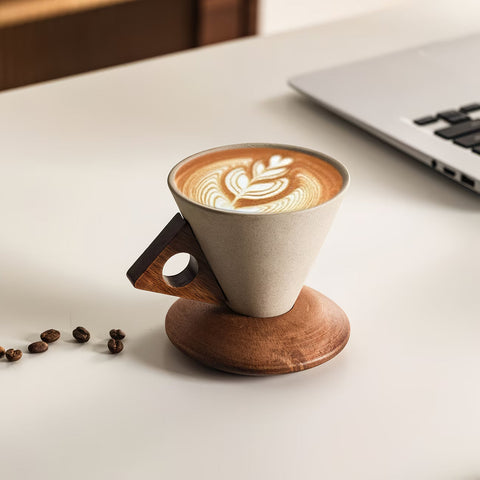 Triangle Cup & Saucer