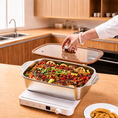 Roasting Pan with Glass Lid