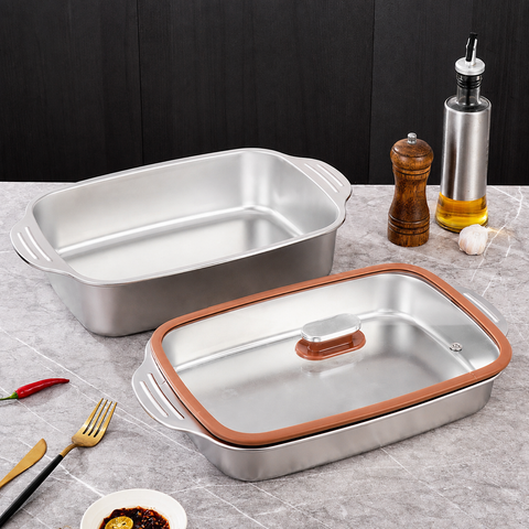 Roasting Pan with Glass Lid