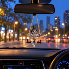 Krishna Car Hanging Ornament