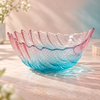Feather Bloom Glass Bowl