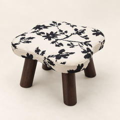 Floral Cushioned Stool — hero