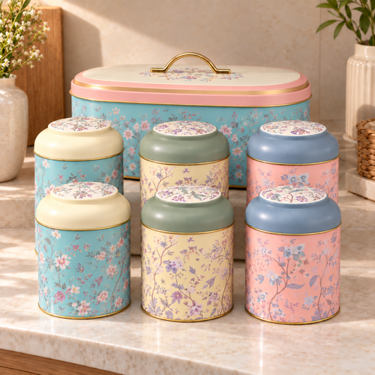 FloraNest Storage Canister Set complete set