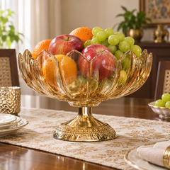 Flower Shape Fruit Bowl — use