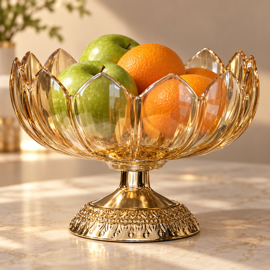 Flower Shape Fruit Bowl — fruit-display