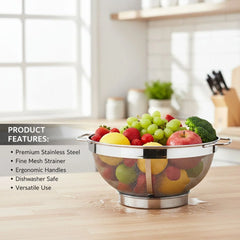 Steel Mesh Basket with Lid