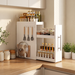 Pull-Out Kitchen Storage Rack