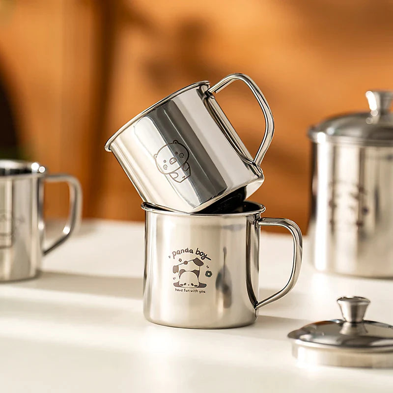 Steel Mug With Lid