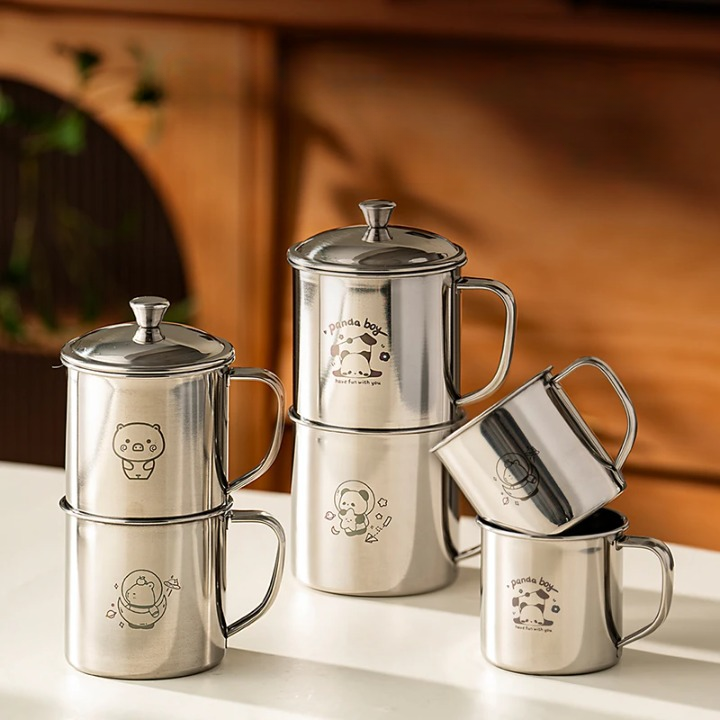 Steel Mug With Lid