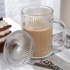 Ripple Stripes Cup with Straw