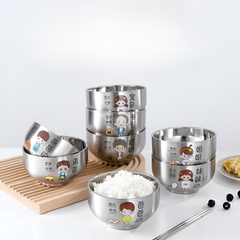 Cartoon Family Bowl Set